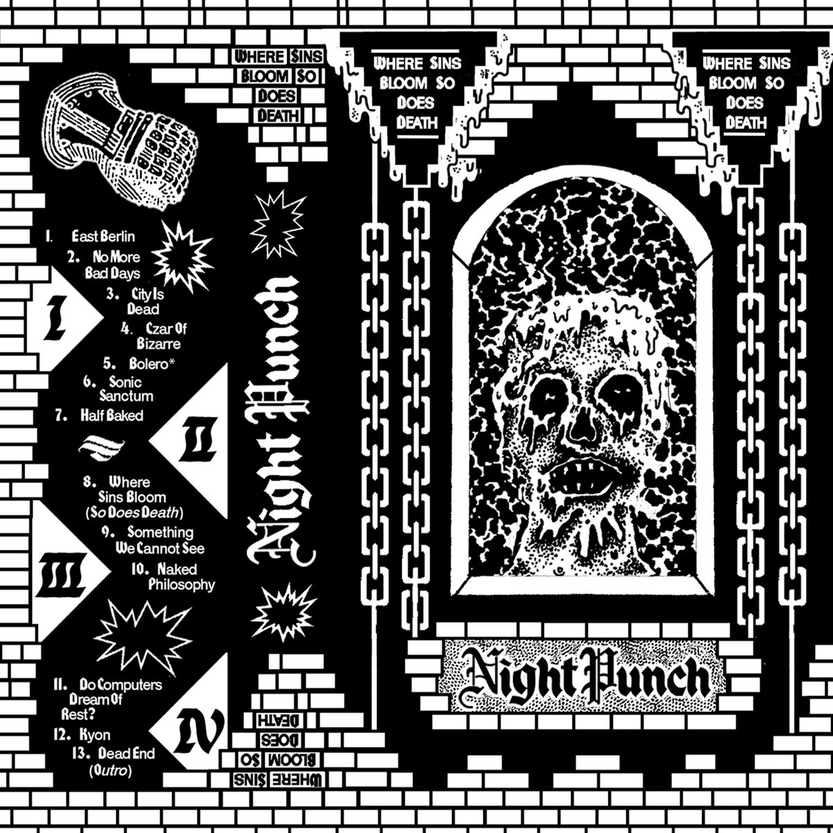 alt="Night Punch - Where Sins bloom so does Death (2023, It's Eleven Records) COVER"