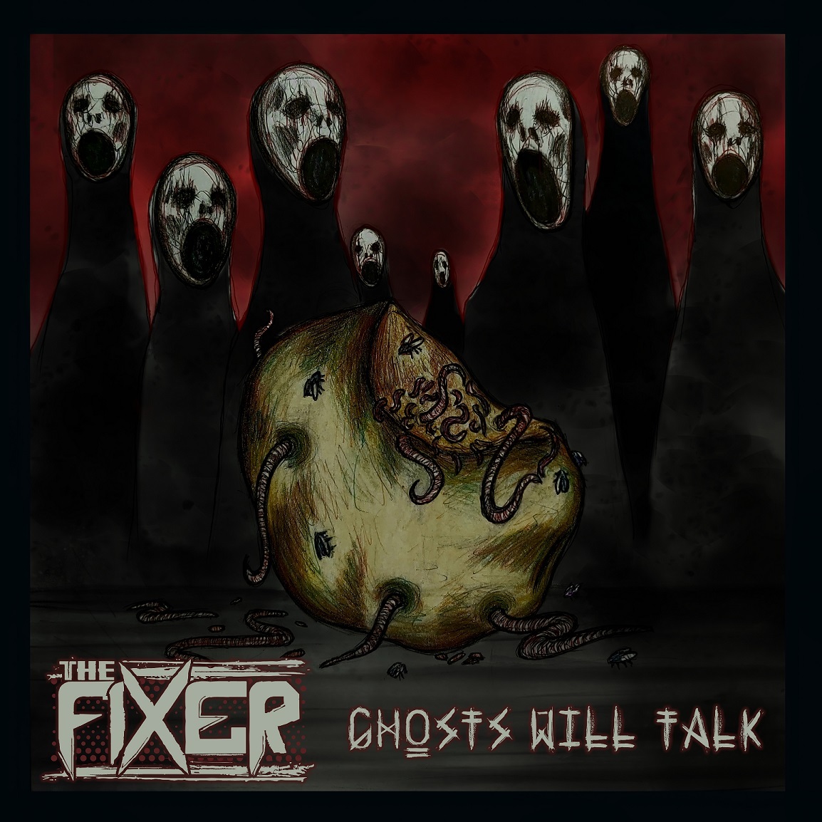 alt="The Fixer - Ghosts Will Talk (2023, Wormholedeath) COVER"