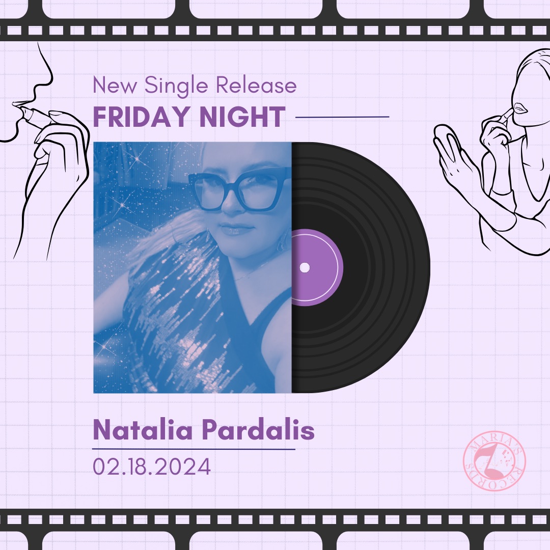 alt="Natalia Pardalis - Friday Night (2024, Maria's Records) COVER"