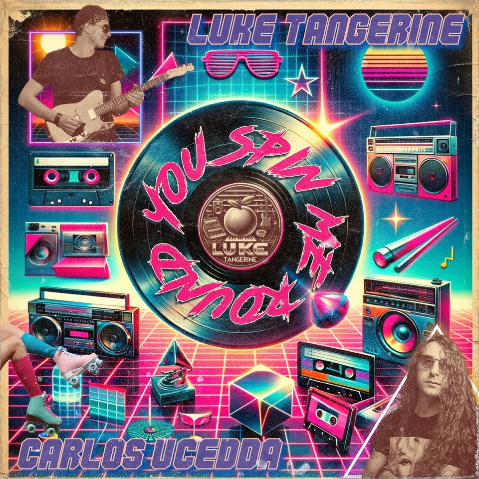 alt="Luke Tangerine feat. Carlos Ucedda - You Spin Me (Like A Record) (2024, unsigned) COVER"