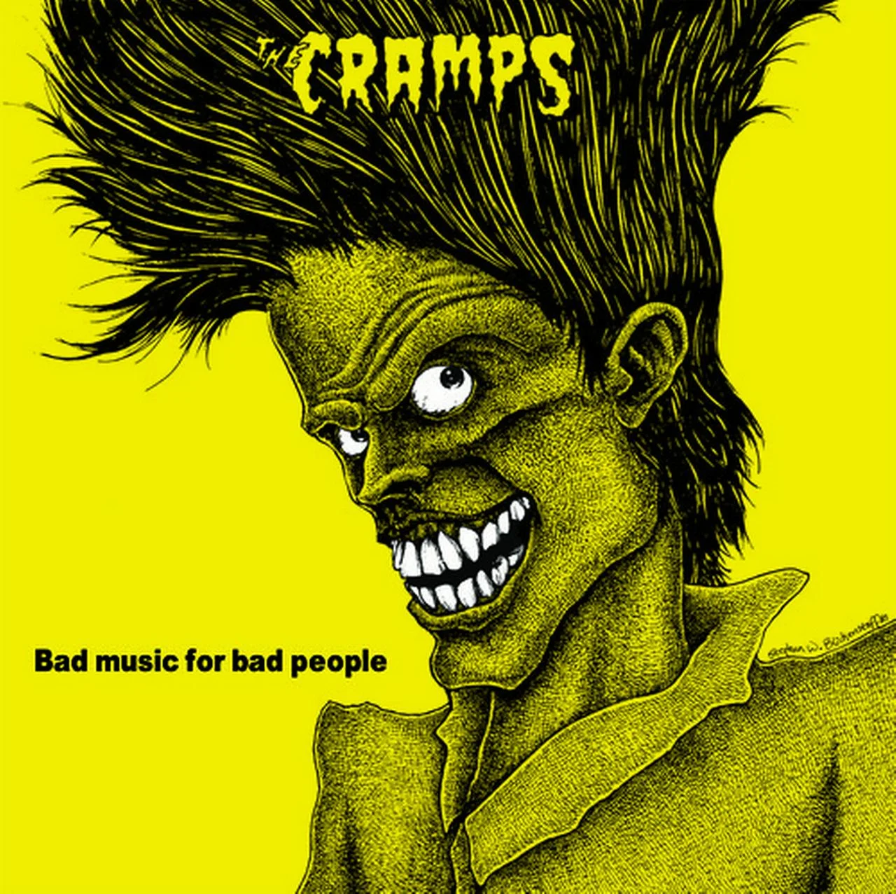 alt="The Cramps - Bad Music For Bad People (1984, I.R.S. Records) COVER"