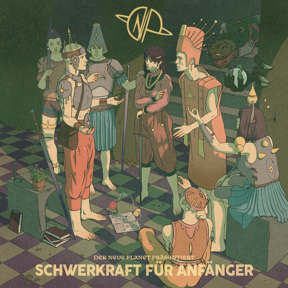 alt="Der Neue Planet - Schwerkraft für Anfänger (2024, Tonzonen Records) COVER"