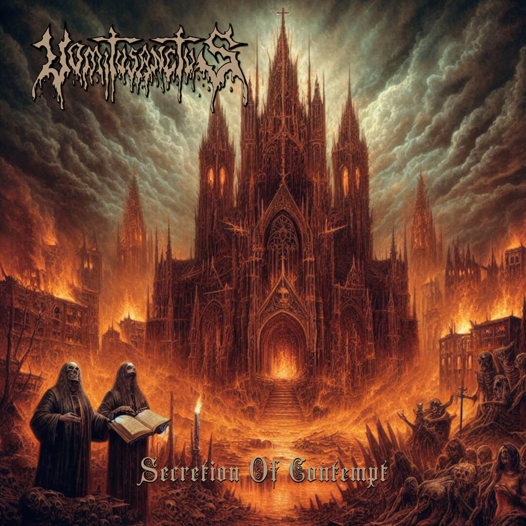 alt="VomitvsanctvS - Secretion Of Contempt (2024, Via Nocturna) COVER"