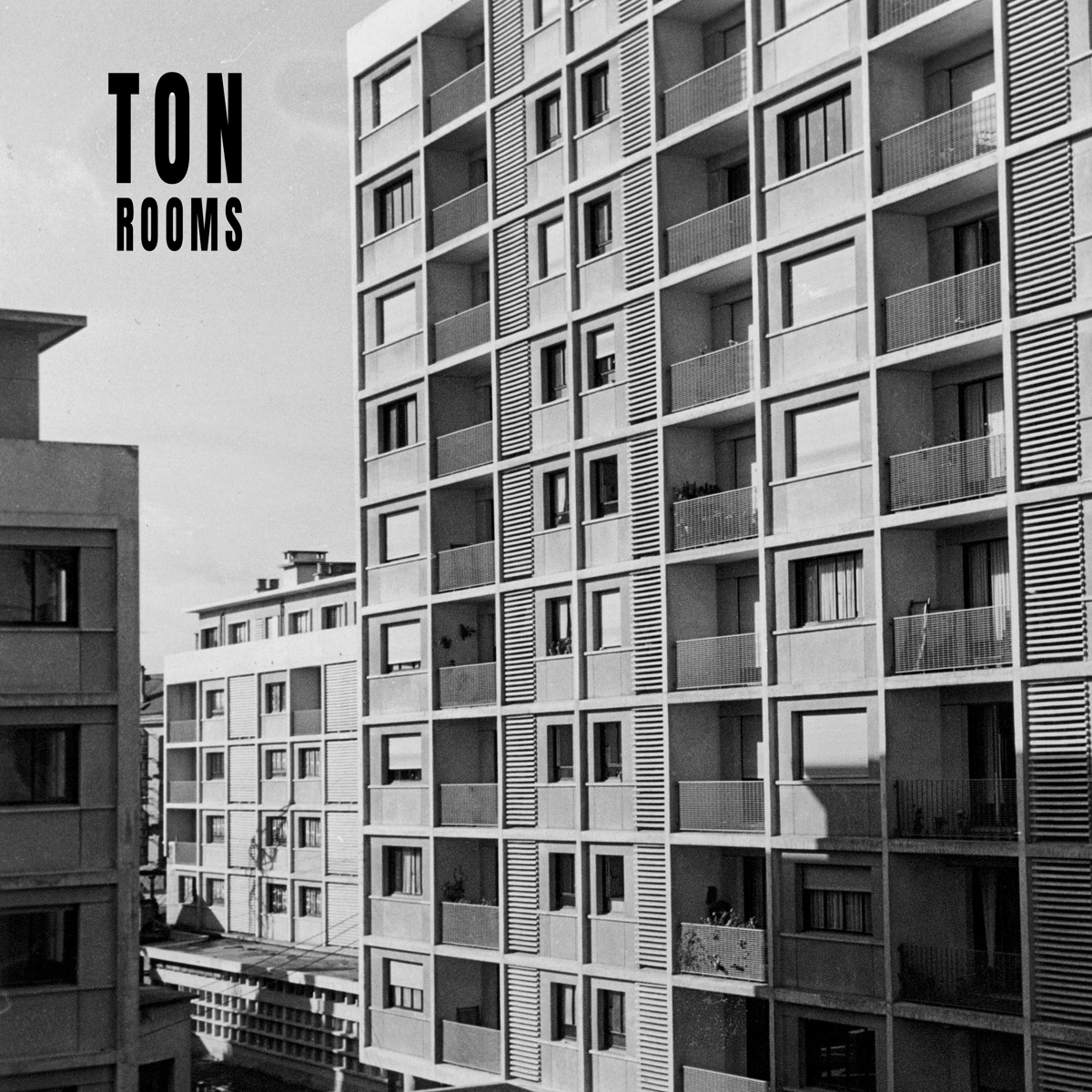 Cover artwork showing high rise residential buildings