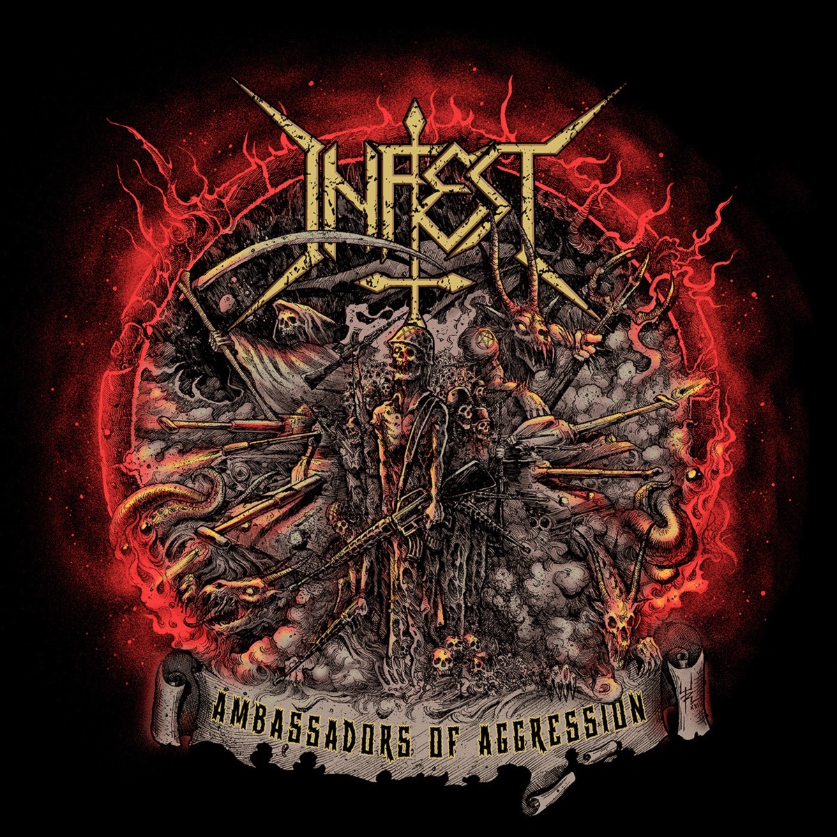 Death Thrash Legions from the White City: Infest