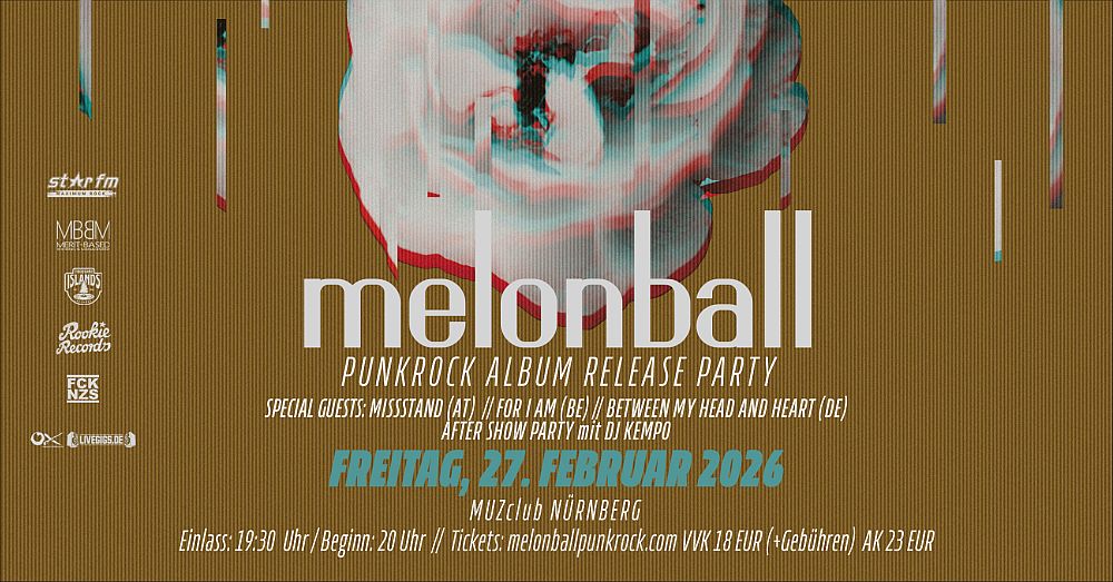 Melonball Album Release Party @MUZclub Nürnberg