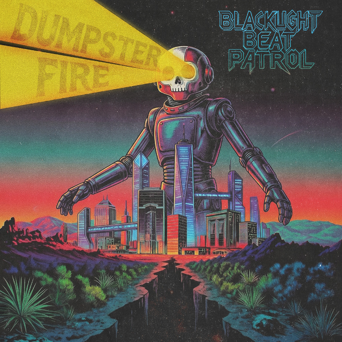 Blacklight Beat Patrol – Dumpster Fire